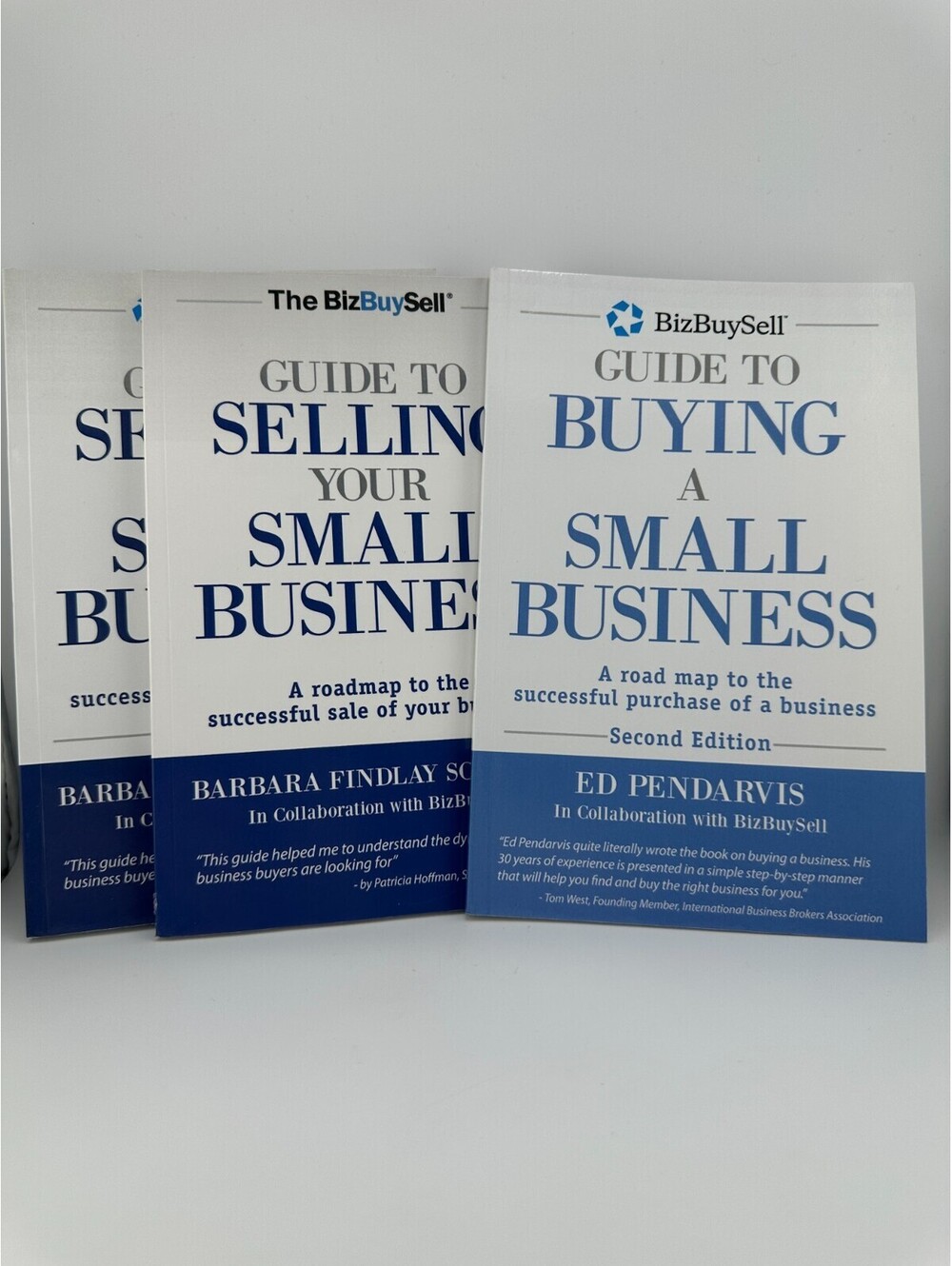 BizBuySell Buying Selling Small Business 3 Book Lot